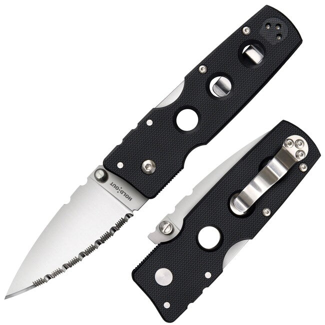 Cold Steel Hold Out 3 messer klinge serr. schneide