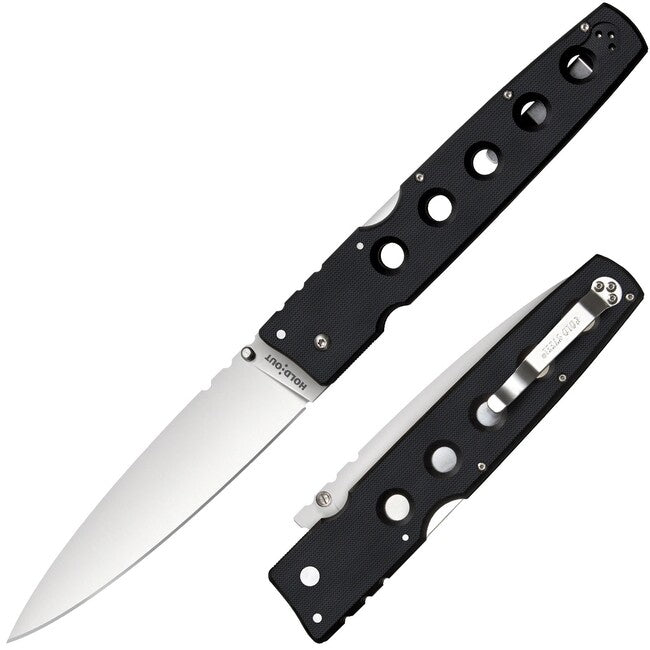 Cold Steel Hold Out 6" Klinge Plain Edge Schließen Messer