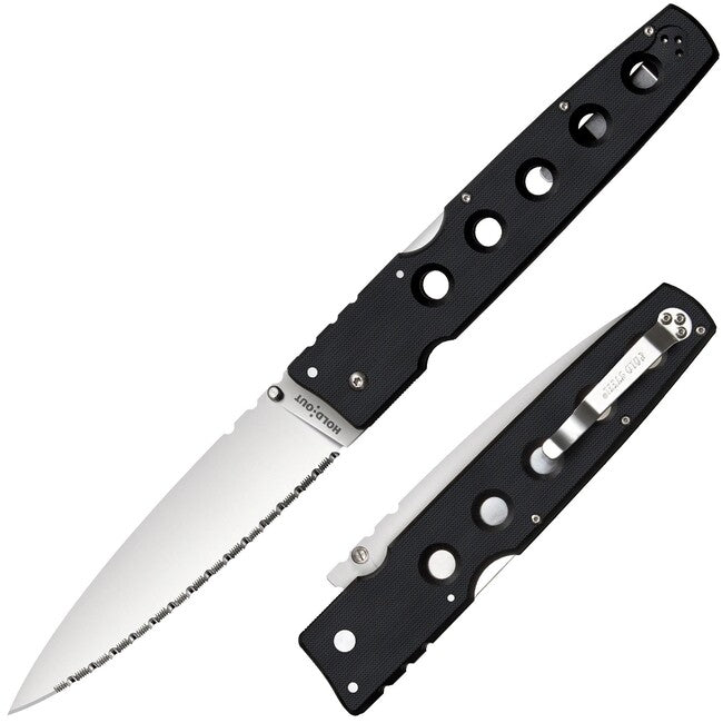 Cold Steel Closing Knife Hold Out 6" Klinge Serr. Schneide