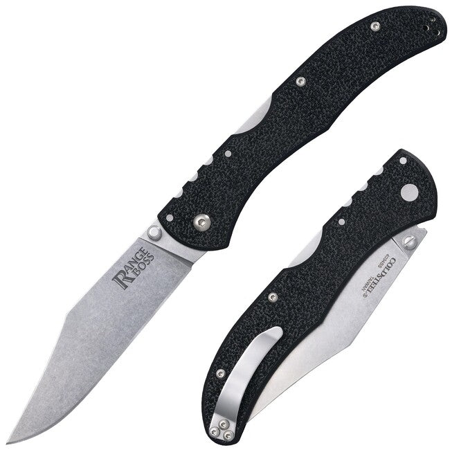 Cold Steel Range Boss closing knife black handle