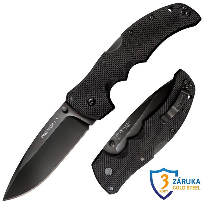 Cold Steel Recon 1 schlie?en messer speerspitze glatte schneide (S35VN)