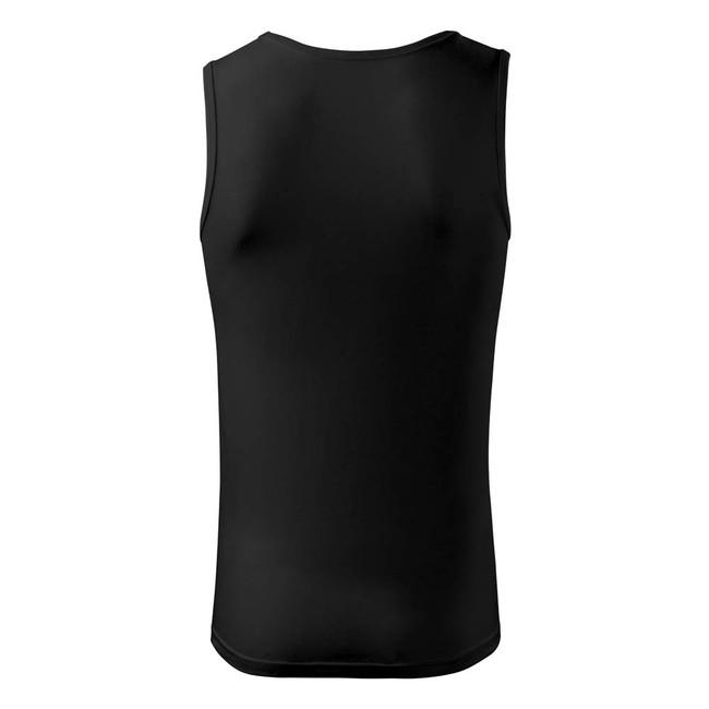 DRAGOWA herren-Tanktop Tschechisches großes Wappen, schwarz 160 g/m2