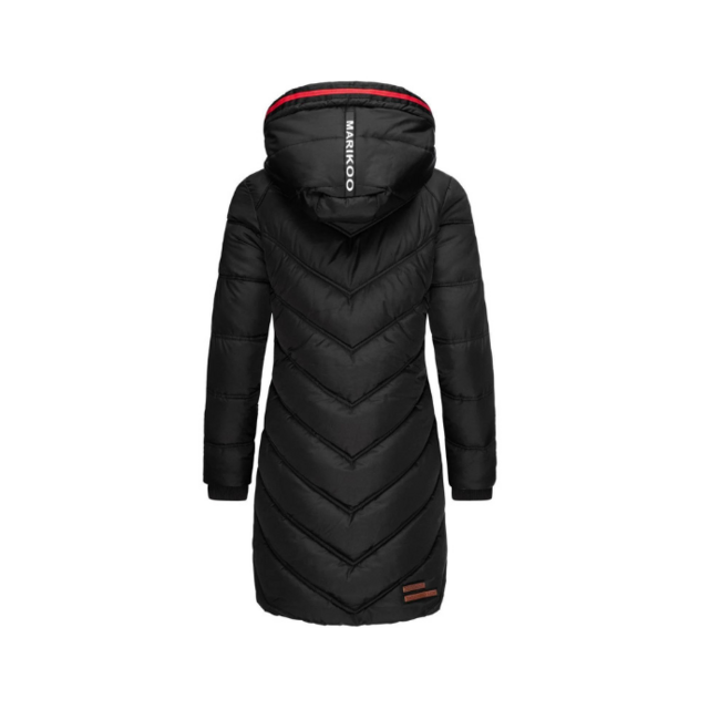 Marikoo ARMASA damen-Winterjacke, schwarz