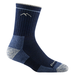 Darn Tough Hiker Micro Crew Midweight Wandersocken mit Dämpfung, Eclipse