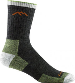 Darn Tough Hiker Micro Crew Midweight Cushion Hiking Socks, Lime