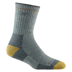 Darn Tough Hiker Micro Crew Midweight Wandersocken mit Dämpfung, Sage