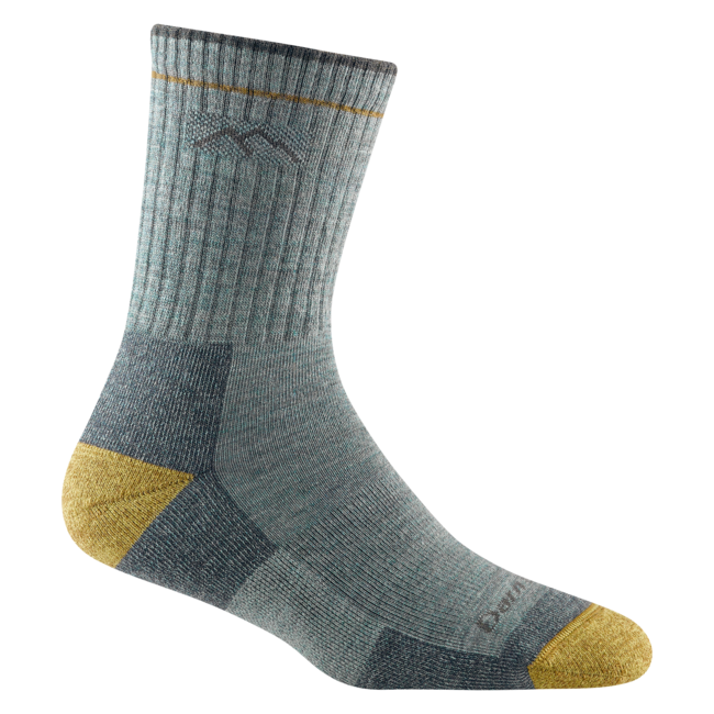 Darn Tough Hiker Micro Crew Midweight Cushion Hiking Socks, Sage