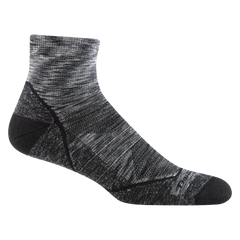 Darn Tough Light Hiker 1/4 Lightweight κάλτσες πεζοπορίας με ενίσχυση, Space Gray
