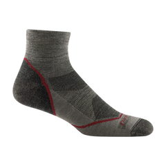Darn Tough Light Hiker 1/4 Lightweight κάλτσες πεζοπορίας με ενίσχυση, Taupe
