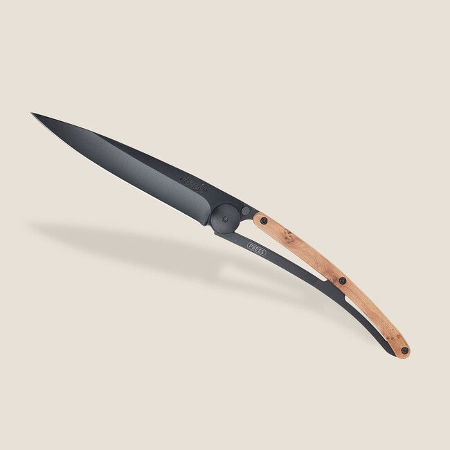 Deejo Klappmesser Wacholderholz