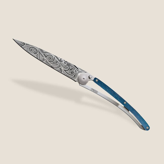 Deejo Tattoo Klappmesser buche pacific