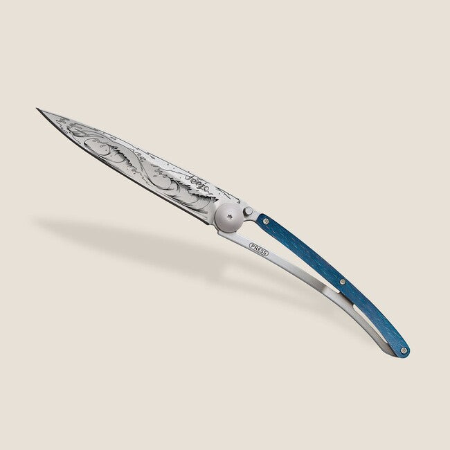 Deejo Tattoo Klappmesser Buche Wave