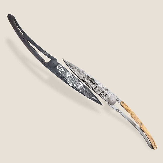 Deejo Tattoo DUO 24h Le Mans Schließmesser