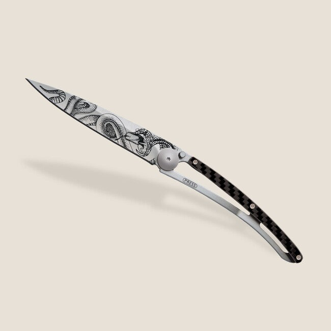 Deejo Tattoo fiber snake schließmesser