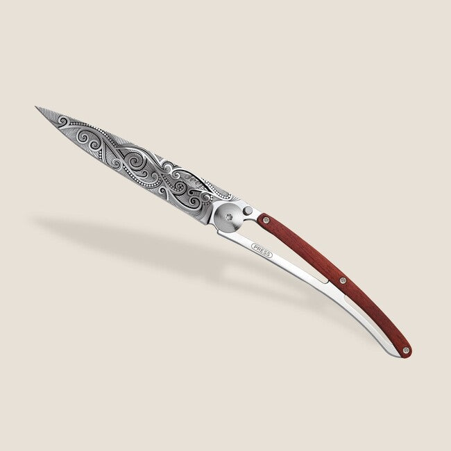 Deejo Tattoo Mirror schließmesser coralwood pacific