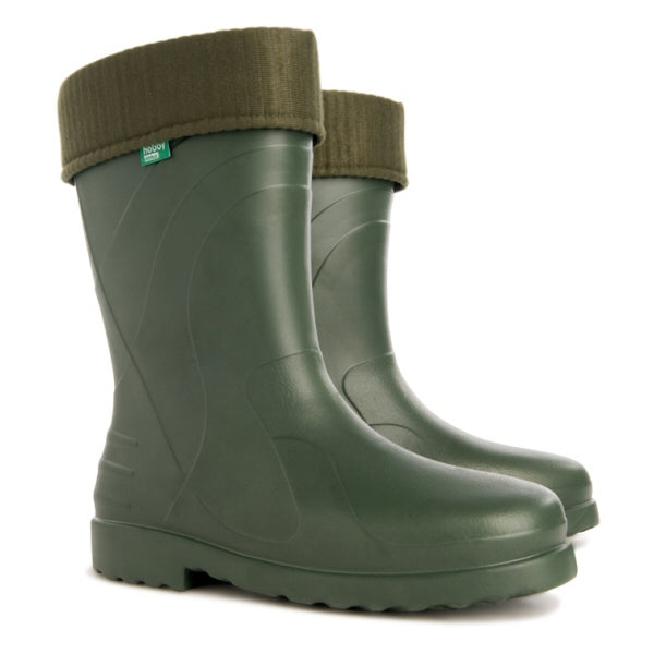 Demar LUNA damen gummistiefel mit warmer sohle, grün