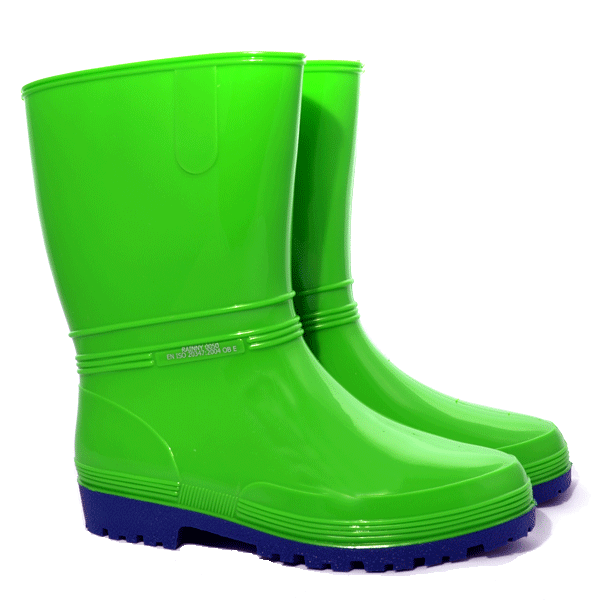 Demar Rainny damen gummi arbeitsstiefel, neon grün