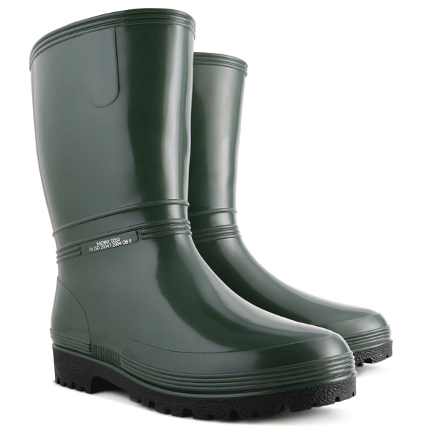 Demar Rainny damen Gummi-Arbeitsstiefel, grün