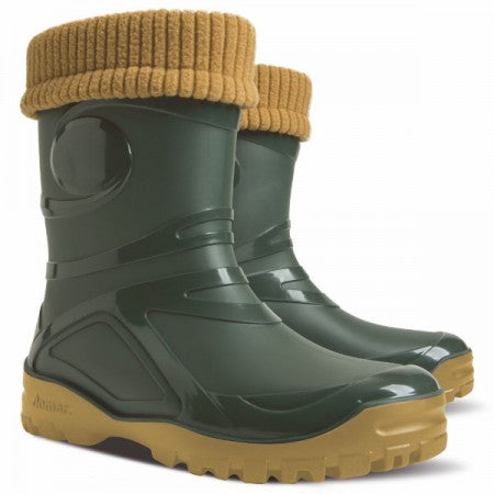 Demar YOUNG 2 FUR damen gummistiefel, grün