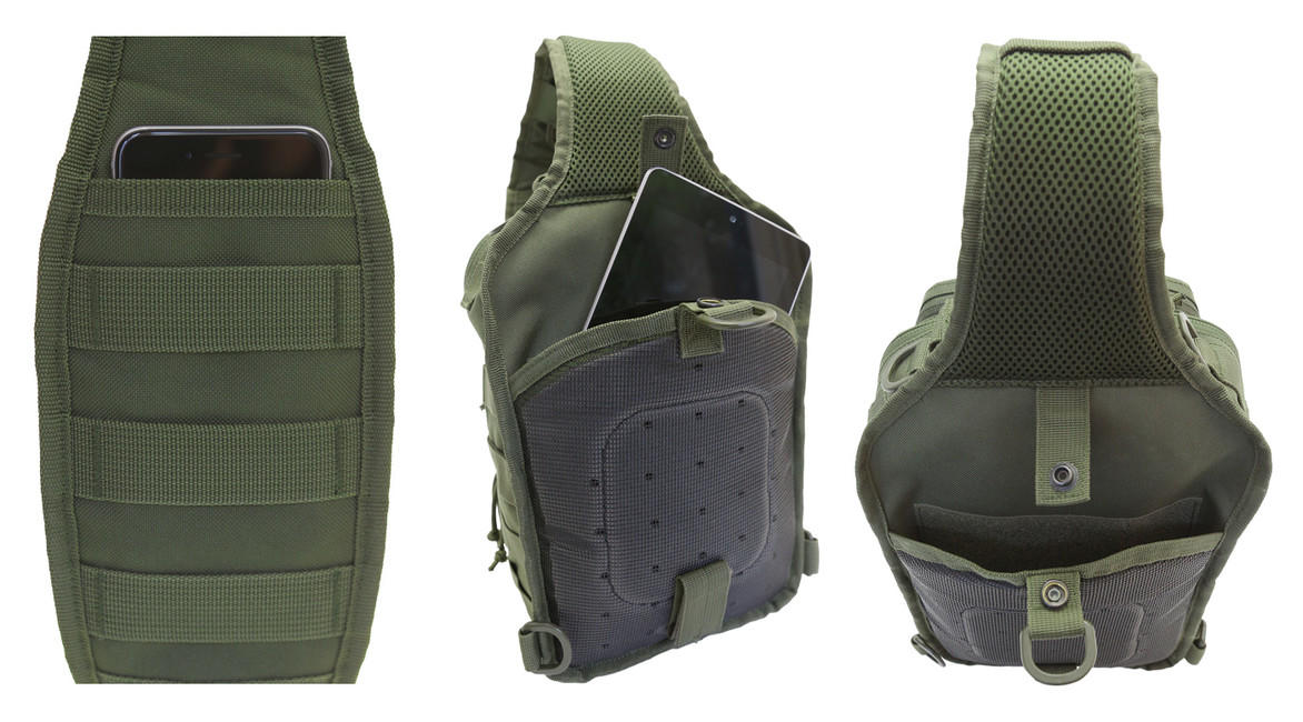 Brandit US Cooper Schultertasche, oliv