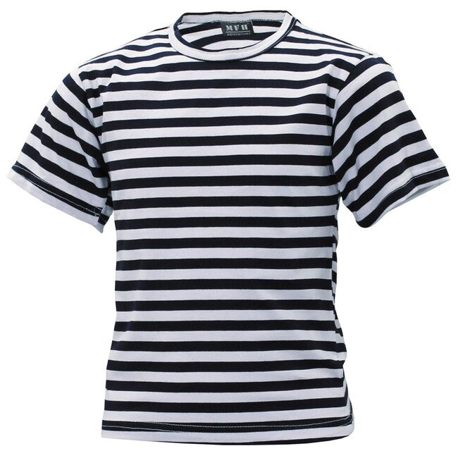 MFH Russian Navy kurzarm kinder-T-shirt , weiß-blau