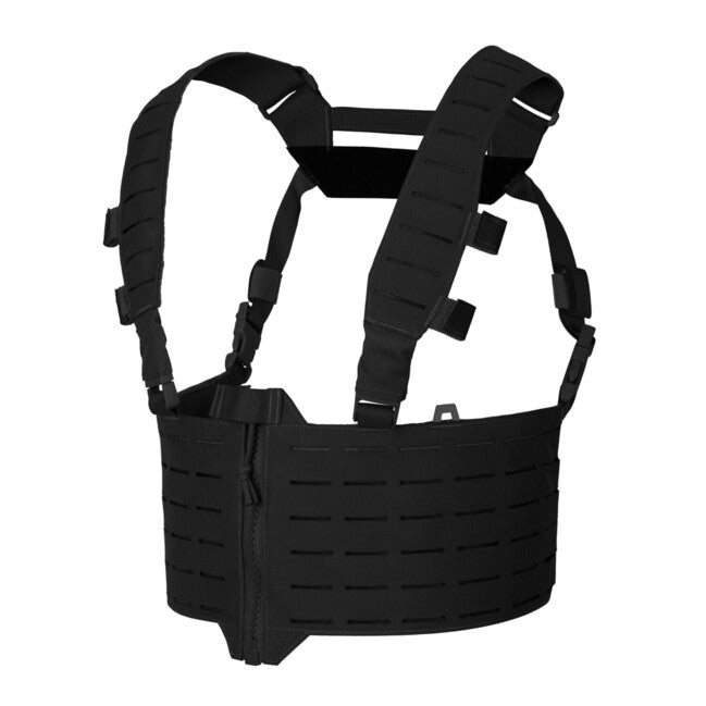 Direct Action® WARWICK Brustträger Zip Front - schwarz