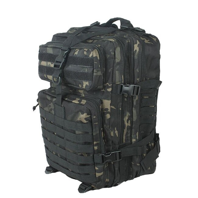 DRAGOWA TACTICAL 3P taktischer Rucksack, Multicam Schwarz