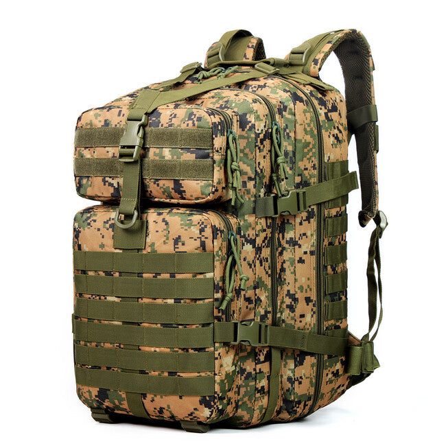 DRAGOWA TACTICAL 3P taktischer Rucksack, Woodland digital