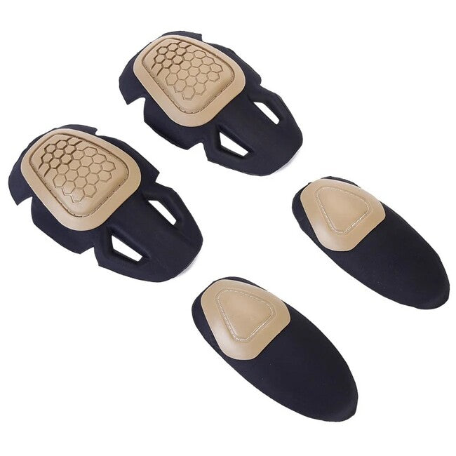 DRAGOWA TACTICAL Knie- und Ellbogenschoner, Coyote
