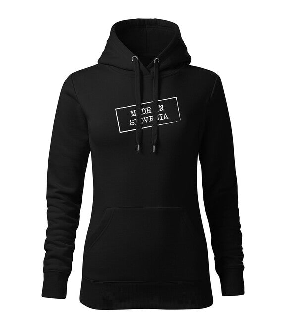 DRAGOWA damenhoodie Made in Slowenien Schwarz