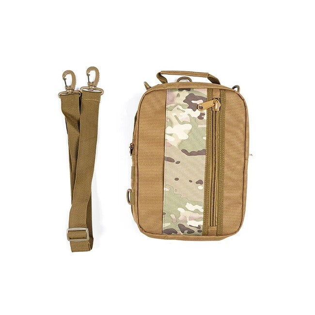 DRAGOWA TACTICAL Brustbeutel, multicam+coyote