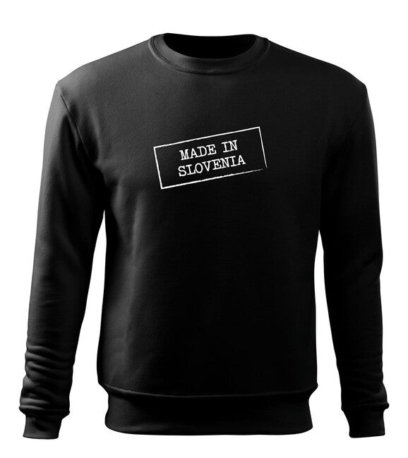 DRAGOWA herren-Sweatshirt Hergestellt in Slowenien, schwarz