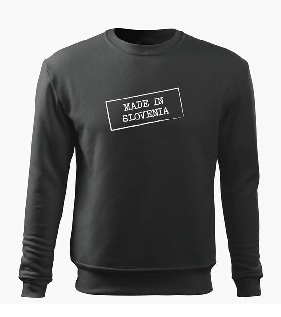 DRAGOWA herren-Sweatshirt Hergestellt in Slowenien, grau