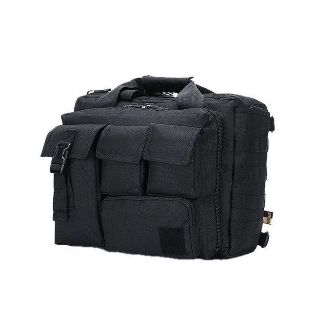 DRAGOWA Taktische Computertasche, schwarz