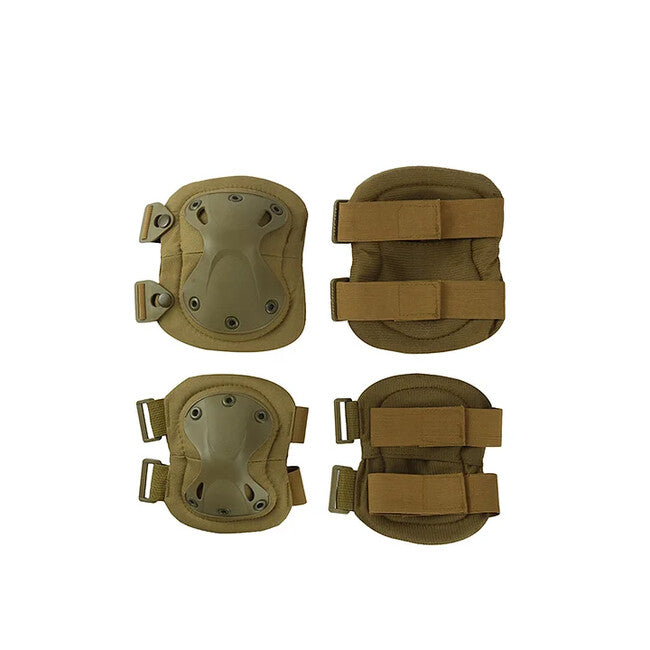 DRAGOWA TACTICAL Knie- und Ellbogenschoner, khaki