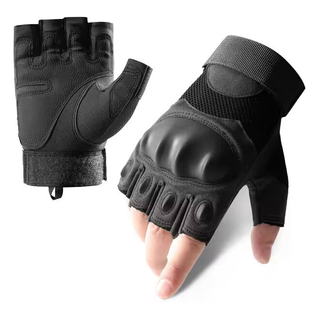 DRAGOWA TACTICAL Alfa kurz taktische handschuhe, schwarz