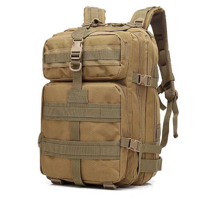 DRAGOWA TACTICAL wasserdichter taktischer Rucksack 45L, khaki