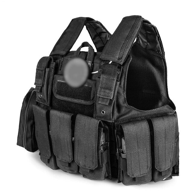 DRAGOWA TACTICAL Taktische Schwerlastweste, schwarz