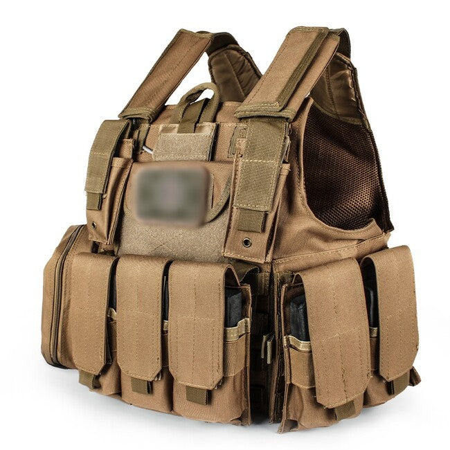 DRAGOWA TACTICAL Heavy Duty Weste, Coyote
