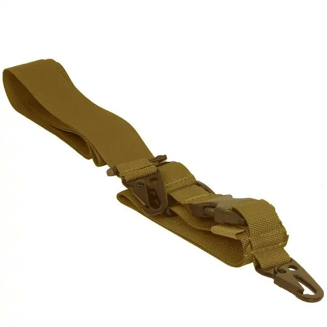 DRAGOWA TACTICAL Drei Punkte Gurtband, Coyote