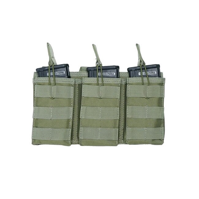 DRAGOWA TACTICAL Dreifach-Mag-tasche, Olive