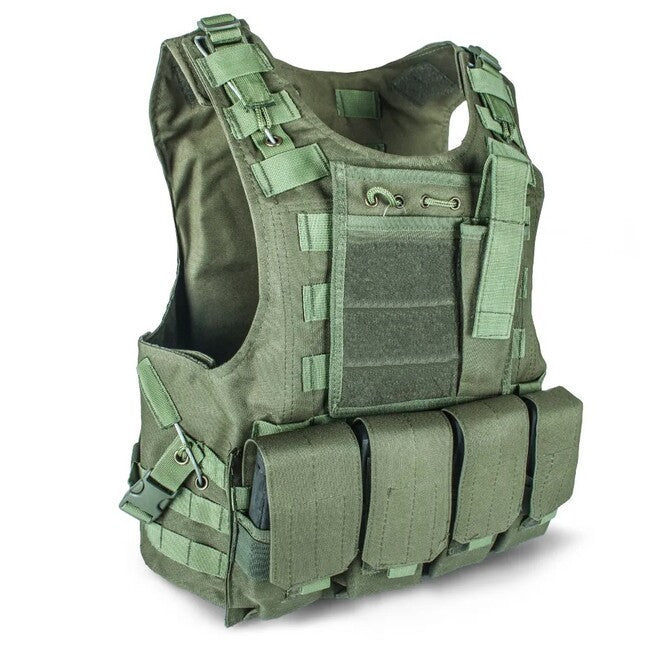 DRAGOWA TACTICAL Militär Schwerlastweste, Olive