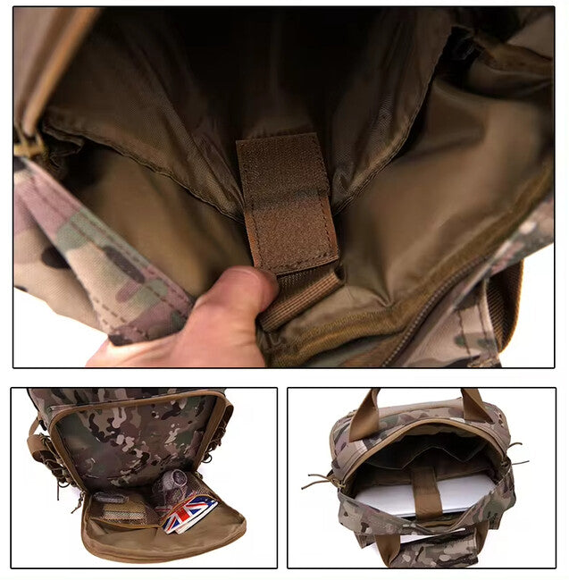 DRAGOWA TACTICAL taktischer Rucksack kälteresistent 10L, khaki