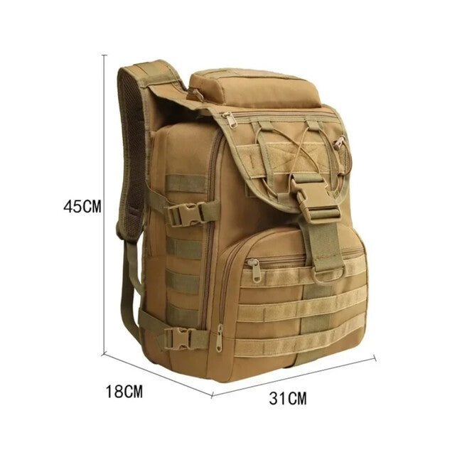 Dragowa Tactical Backpack 35L, Black