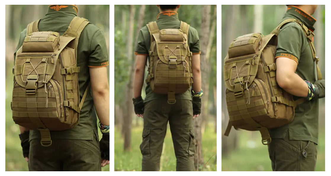 Dragowa Tactical 35L Backpack, Jungle Camo