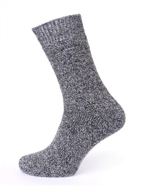 O&T Socken Norske z ovcej vlny 3 pary, grau