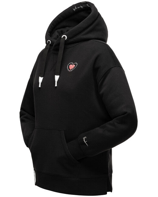 Navahoo Goldfee damen hoodie, Schwarz