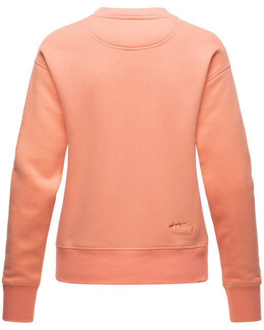 Navahoo Zuckerschnecke damen Sweatshirt, Apricot