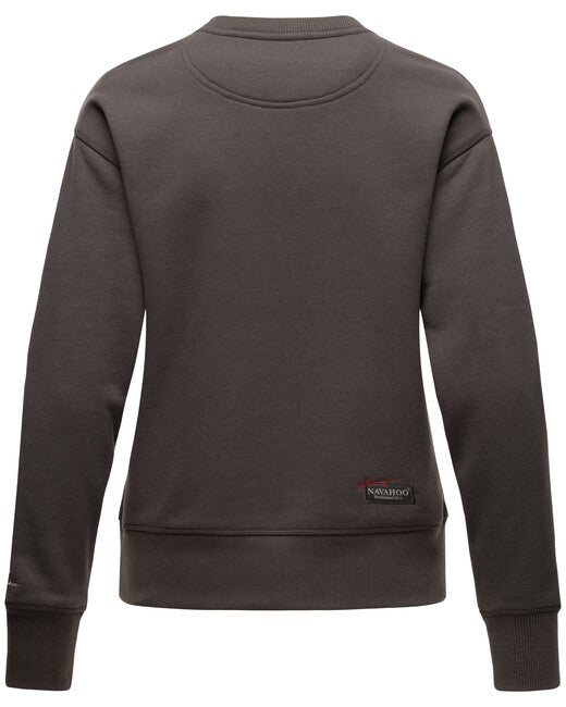 Navahoo Zuckerschnecke damen Sweatshirt, Dunkelgrau