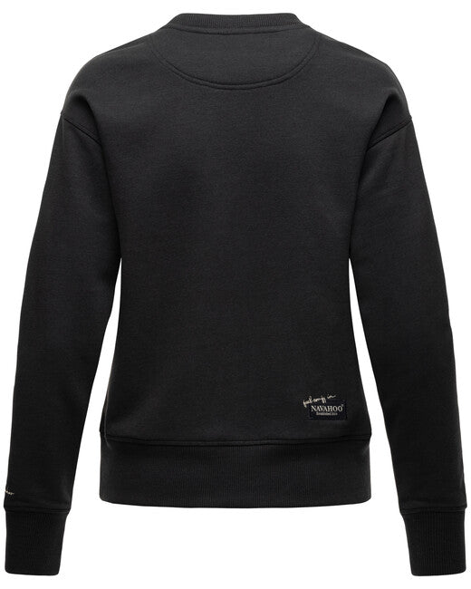 Navahoo Zuckerschnecke damen Sweatshirt, navy